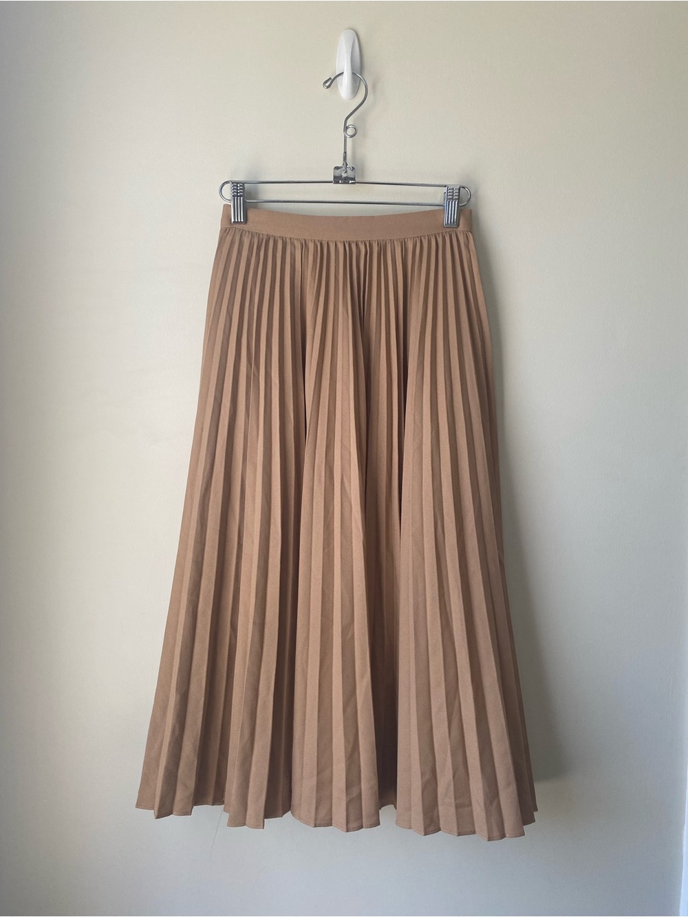 Pleated Midi Skirt